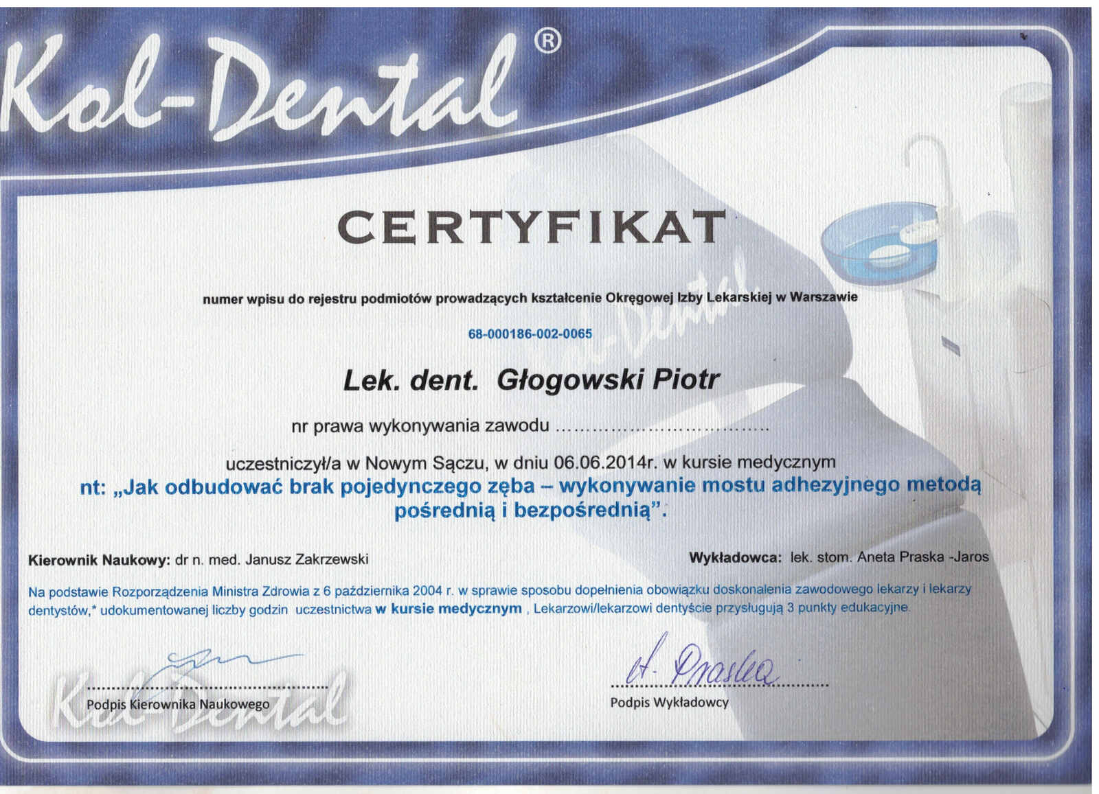 Certyfikat 12
