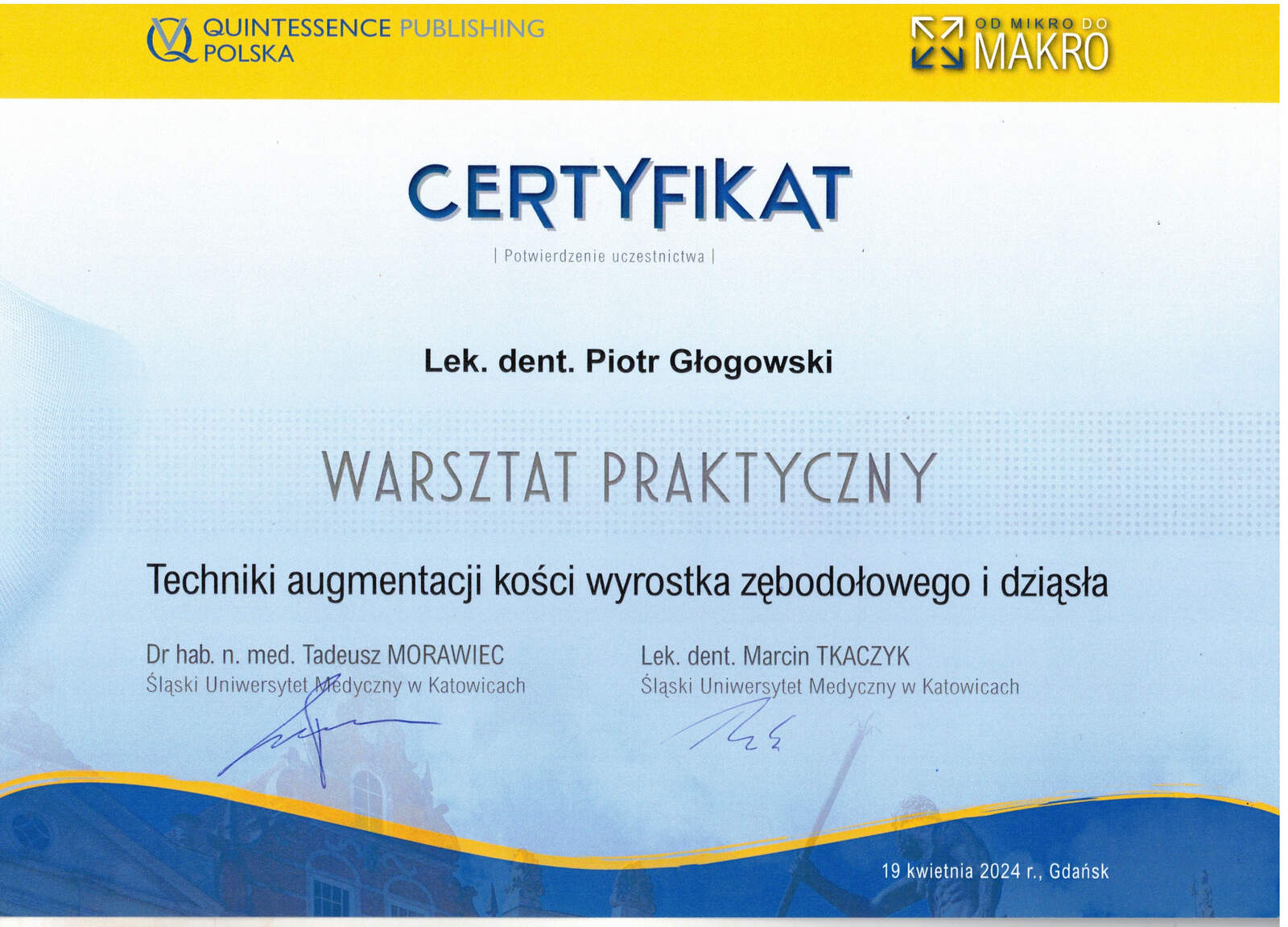 Certyfikat 3