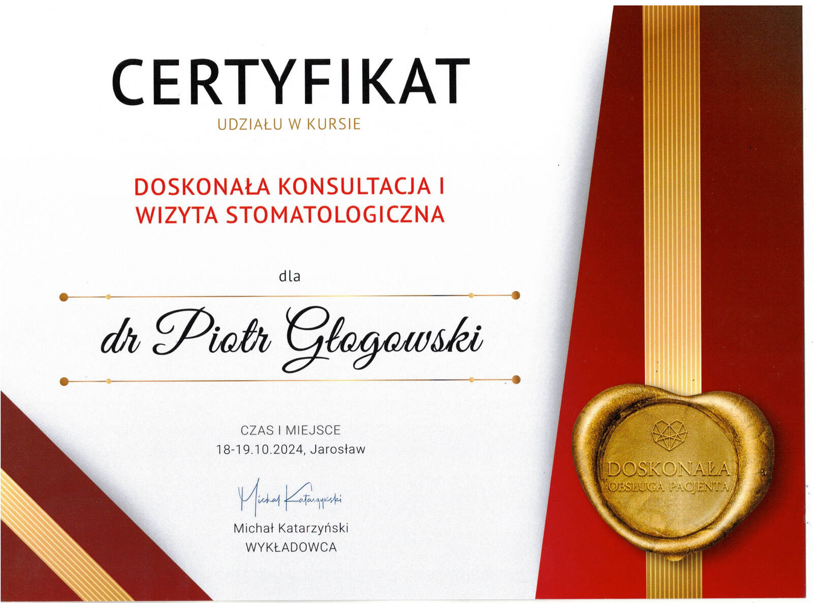 Certyfikat 31
