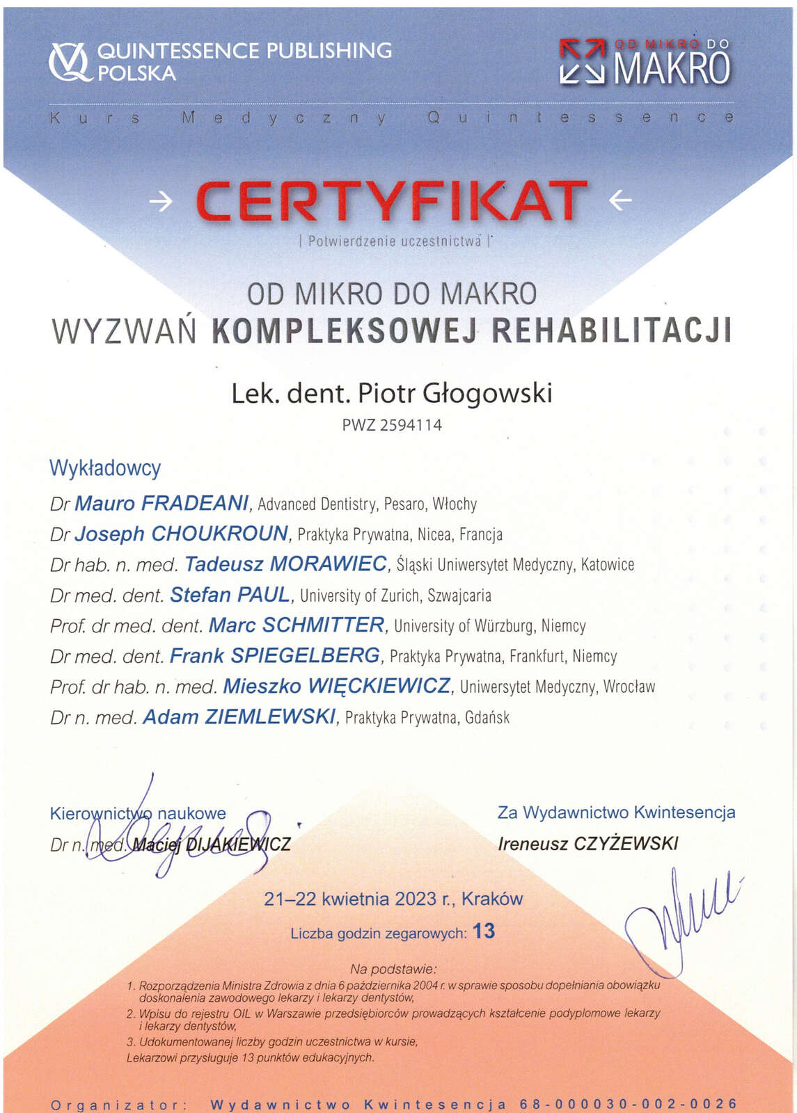 Certyfikat 28