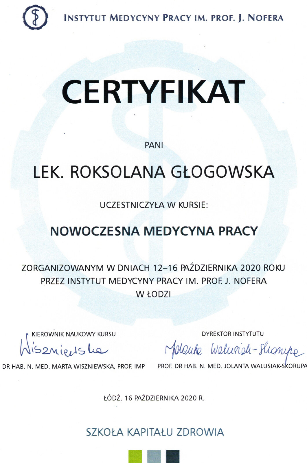 Certyfikat 12