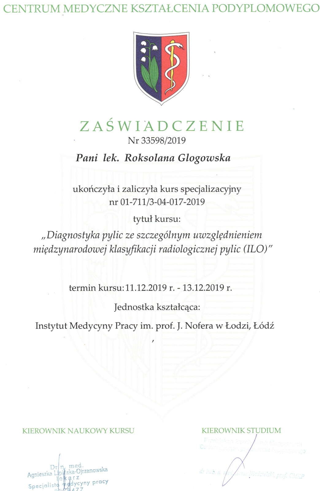 Certyfikat 27