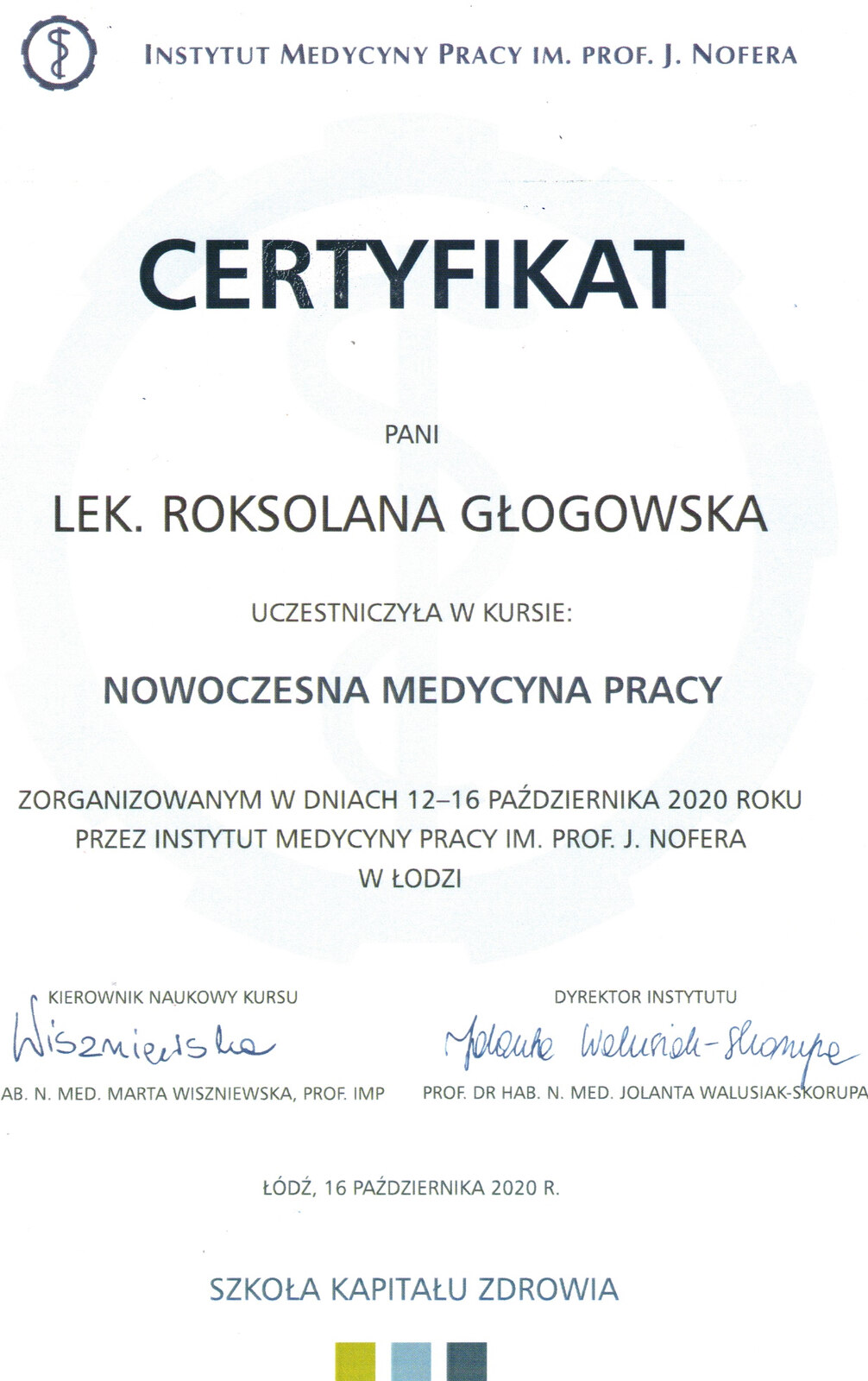 Certyfikat 31