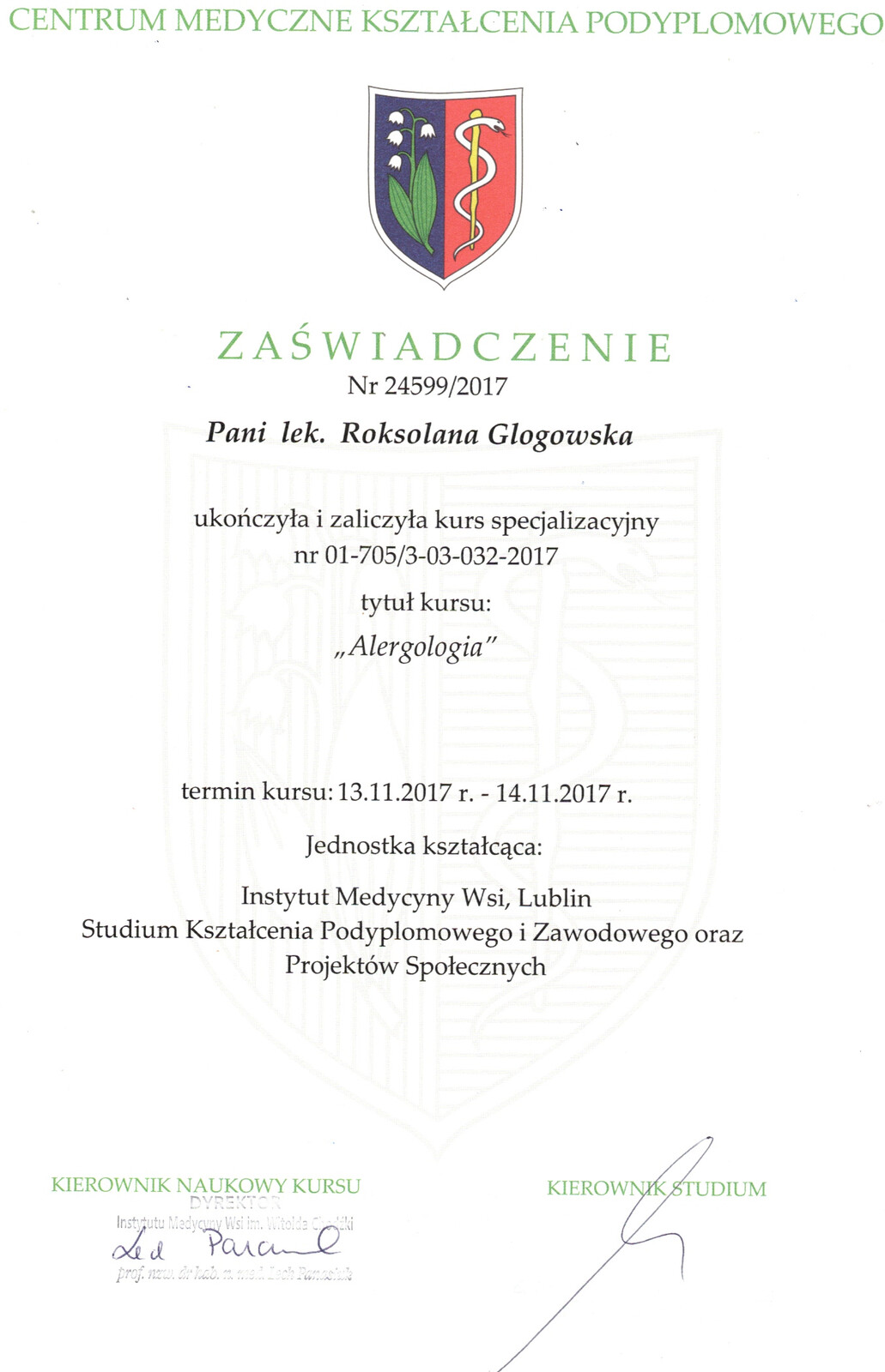 Certyfikat 37