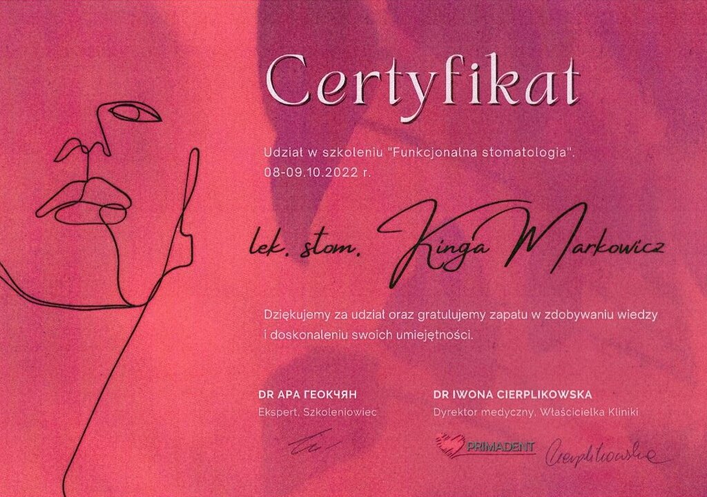 Certyfikat 15