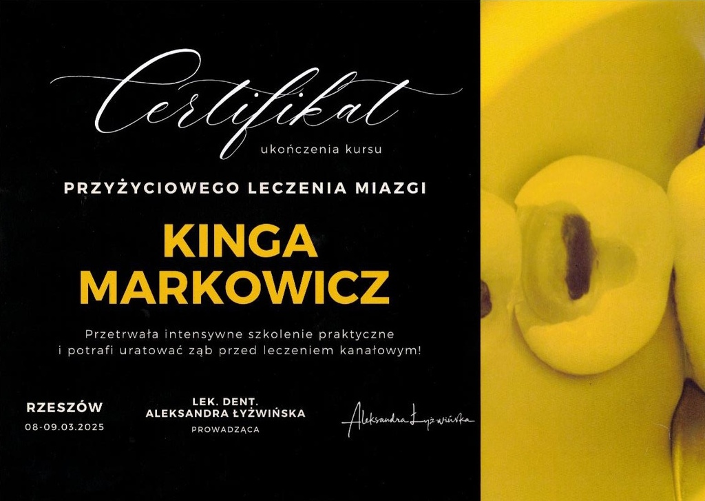 Certyfikat 1