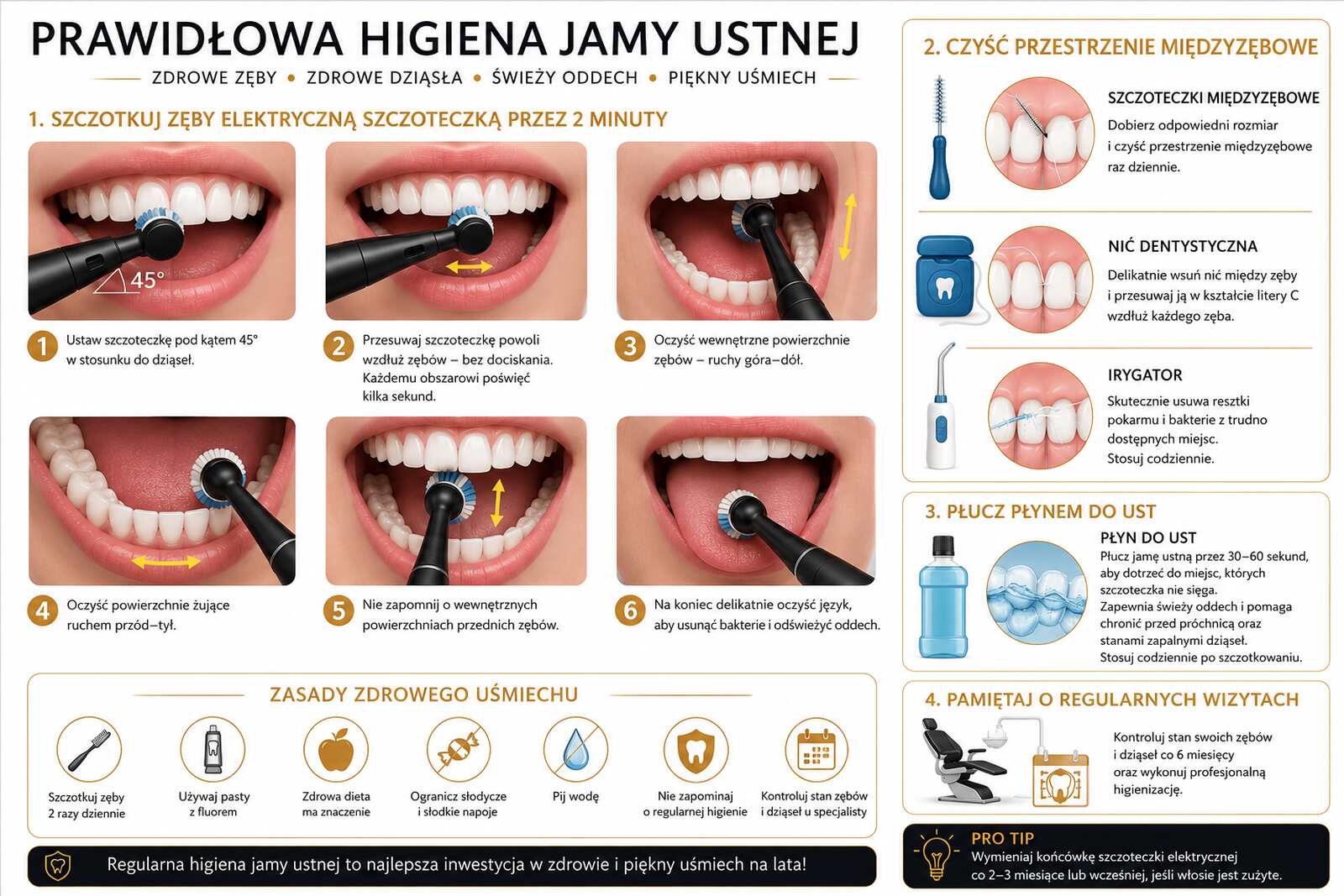 Codzienna higiena jamy ustnej