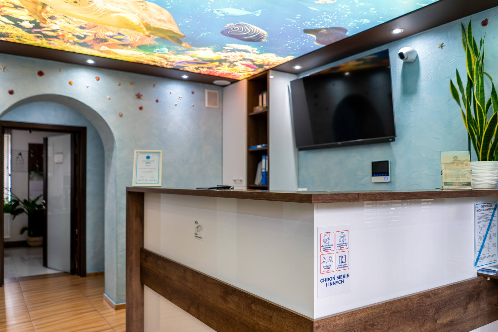Wnętrze kliniki